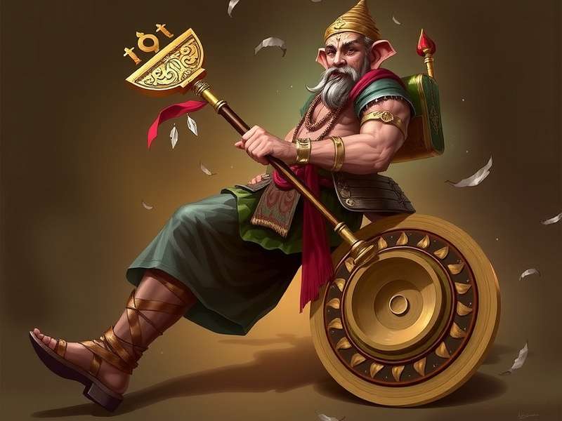Ganesh Basket Warrior Concept Art
